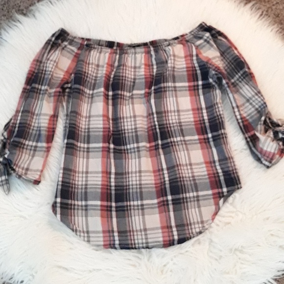 Fashion Web Tops - Fashio Wed Plaid Top